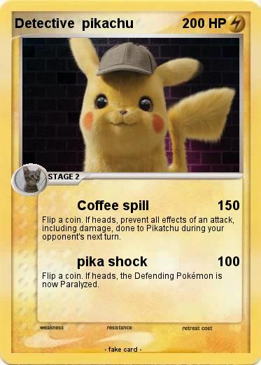Pokemon Detective  pikachu
