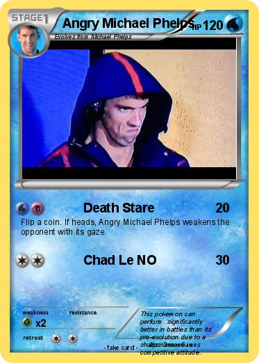Pokemon Angry Michael Phelps