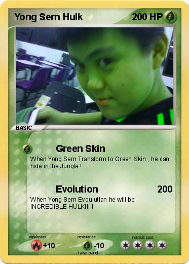 Pokemon Yong Sern Hulk