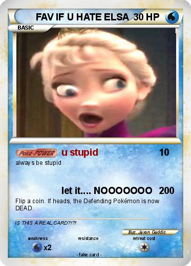 Pokemon FAV IF U HATE ELSA