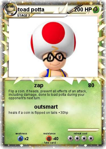 Pokemon toad potta