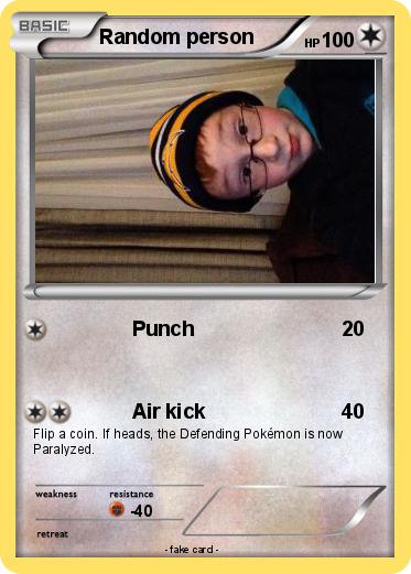 Pokemon Random person