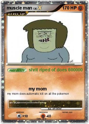 Pokemon muscle man
