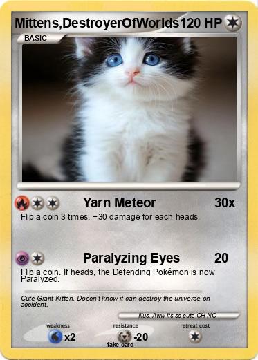 Pokemon Mittens,DestroyerOfWorlds