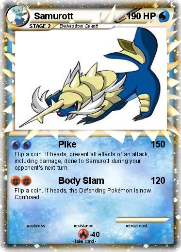 Pokemon Samurott