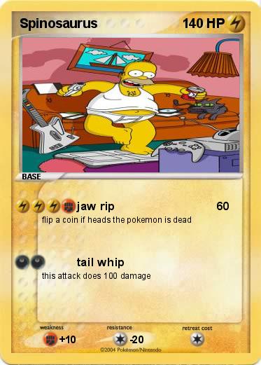 Pokemon Spinosaurus