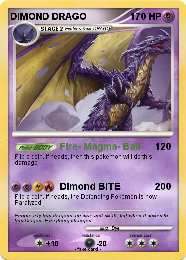 Pokemon DIMOND DRAGO