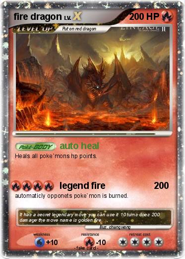 Pokemon fire dragon