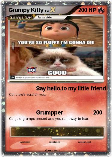Pokemon Grumpy Kitty
