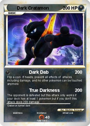 Pokemon Dark Cratamon