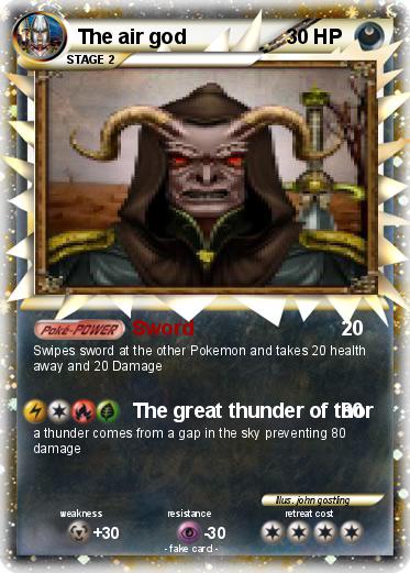 Pokemon The air god