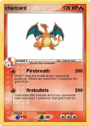 Pokemon charizard
