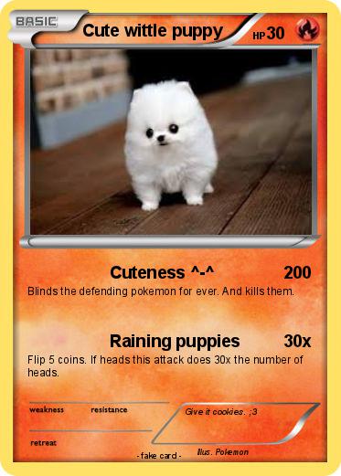 Pokemon Cute wittle puppy