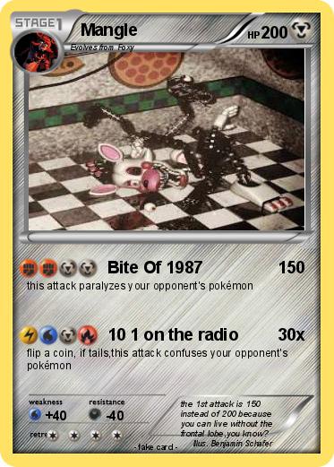 Pokemon Mangle