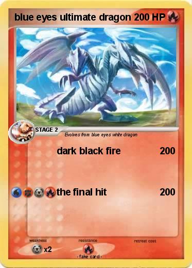 Pokemon blue eyes ultimate dragon