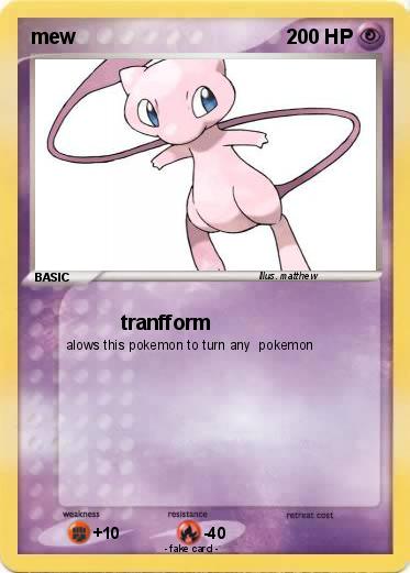 Pokemon mew