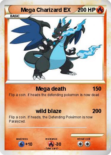 Pokemon Mega Charizard EX