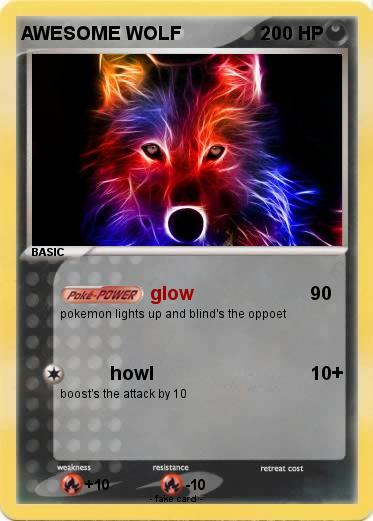 Pokemon AWESOME WOLF