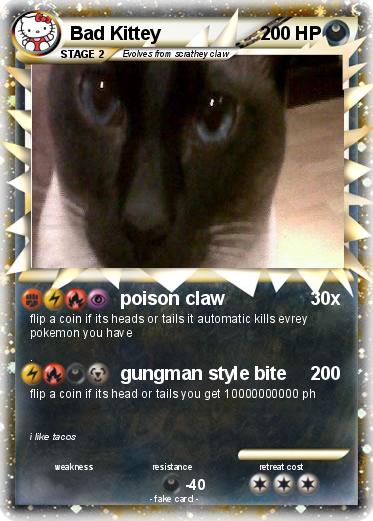 Pokemon Bad Kittey