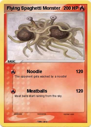 Pokemon Flying Spaghetti Monster