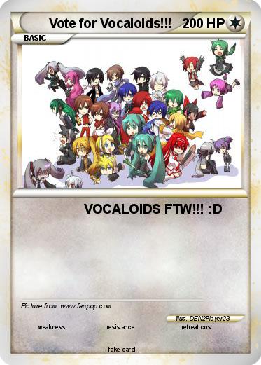 Pokemon Vote for Vocaloids!!!