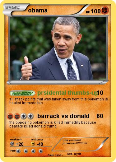 Pokemon obama