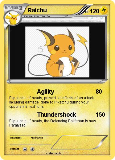 Pokemon Raichu