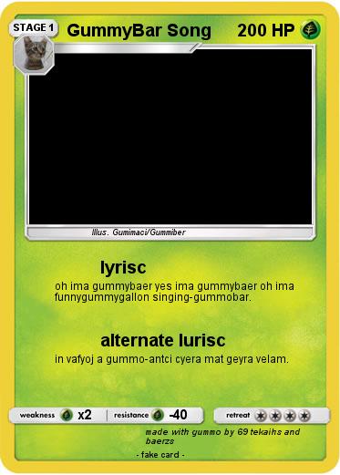 Pokemon GummyBar Song
