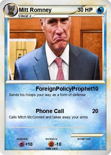 Pokemon Mitt Romney