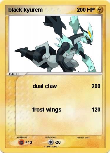 Pokemon black kyurem