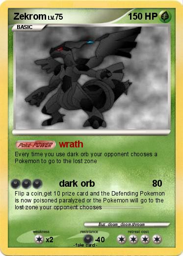 Pokemon Zekrom
