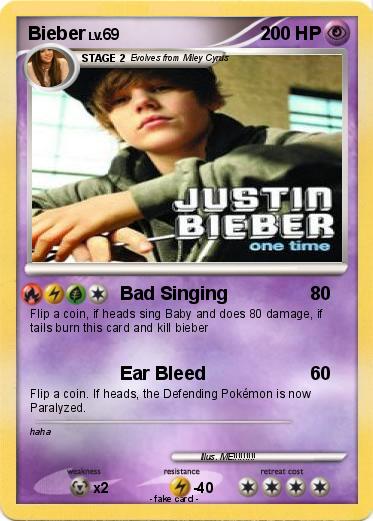 Pokemon Bieber