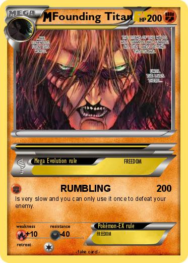 Pokemon Founding Titan