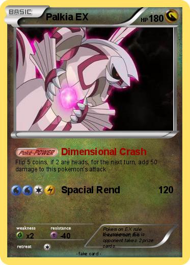 Pokemon Palkia EX