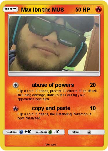 Pokemon Max Ibn the MUS