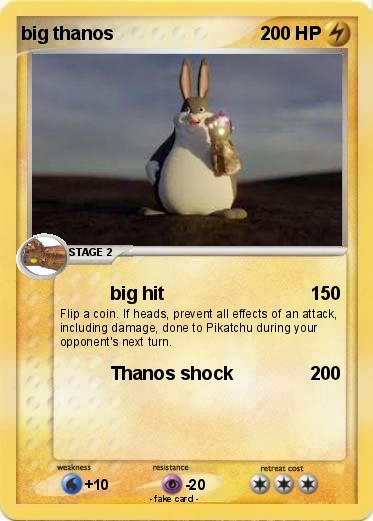 Pokemon big thanos