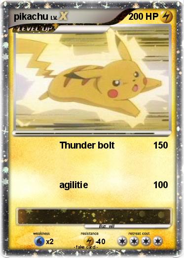 Pokemon pikachu
