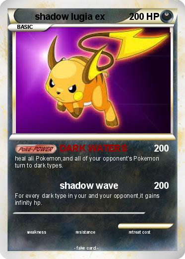 Pokemon shadow lugia ex
