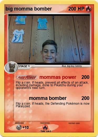 Pokemon big momma bomber