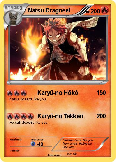 Pokemon Natsu Dragneel
