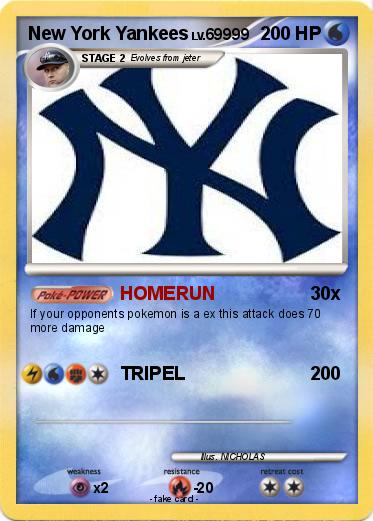 Pokemon New York Yankees