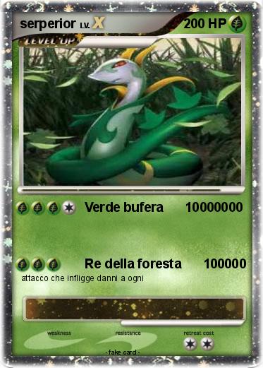 Pokemon serperior