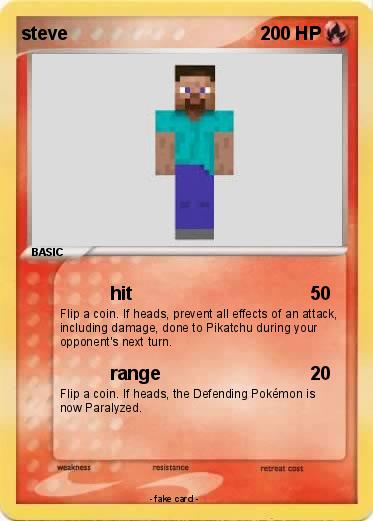 Pokemon steve