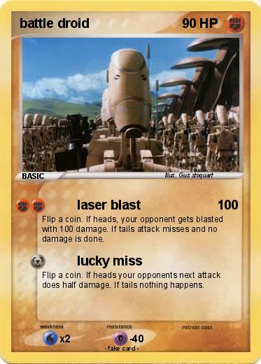 Pokemon battle droid