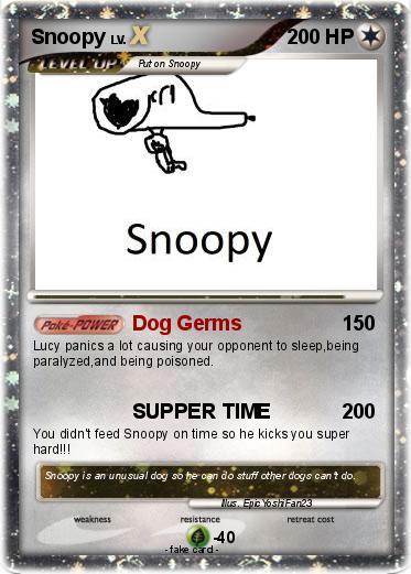 Pokemon Snoopy