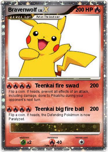 Pokemon Bravenwolf