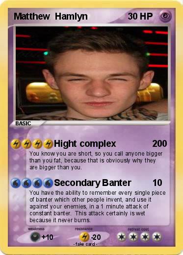 Pokemon Matthew  Hamlyn