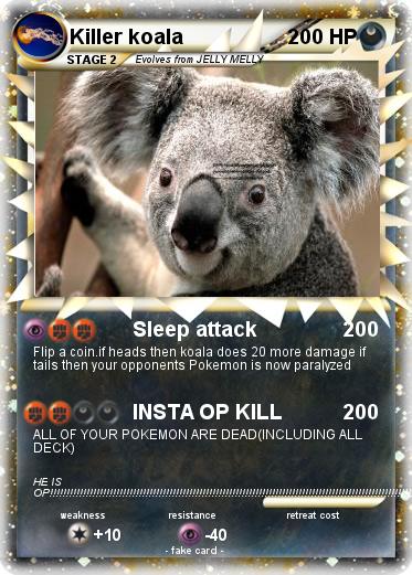 Pokemon Killer koala
