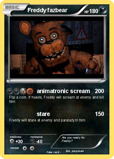 Pokemon Freddy fazbear