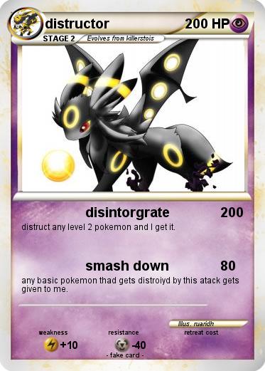 Pokemon distructor